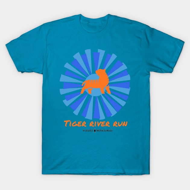 Tiger River Run T-Shirt by RadioHarambe